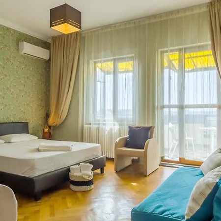 Panoramic Cismigiu Park 公寓 布加勒斯特