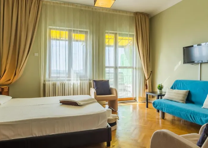 Apartman Panoramic Cismigiu Park Bukarest